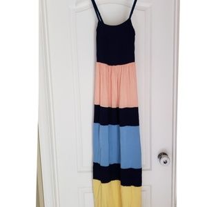 Pink blush maternity maxi